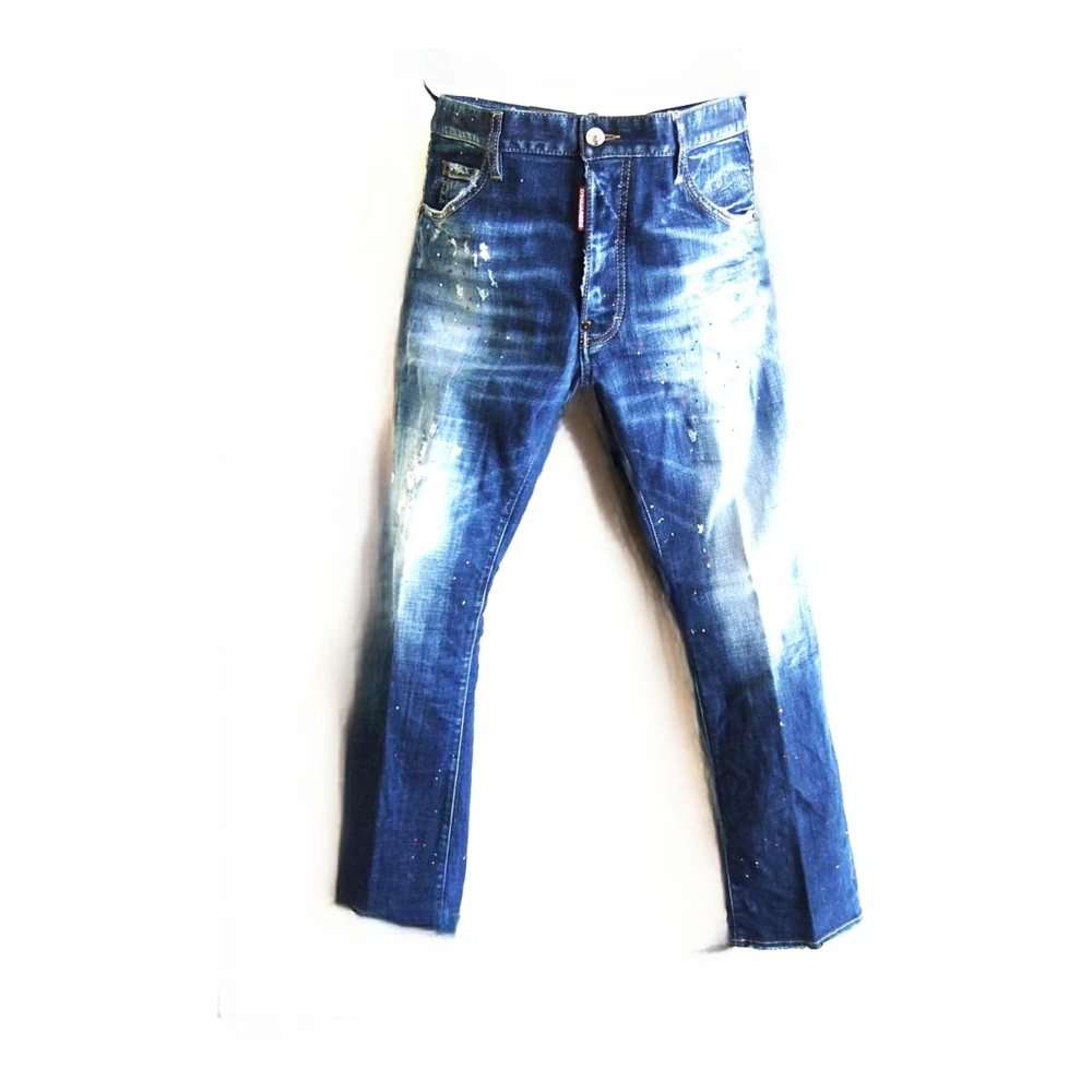 Dsquared2 Men's Blue Classic Denim Jeans For - Slim Fit Jeans - Xl - Jeans