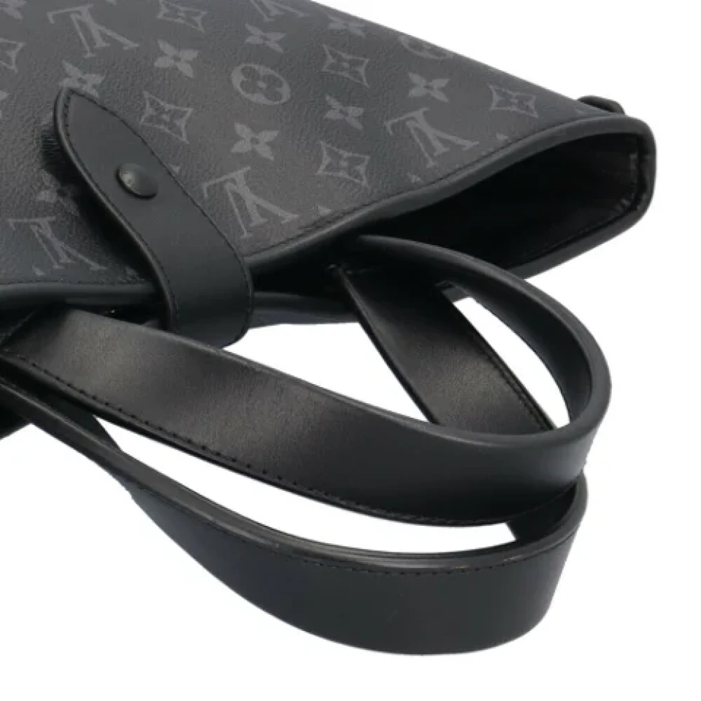 Louis Vuitton Vintage Pre-owned Canvas shoulder-bags Black Dames