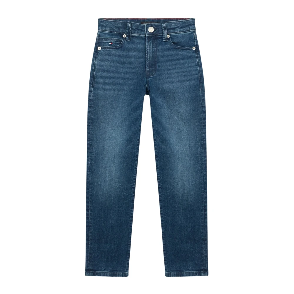Tommy Hilfiger Adjustable Waist Jeans - Male - Jeans - Blue - 12 Y - Kids