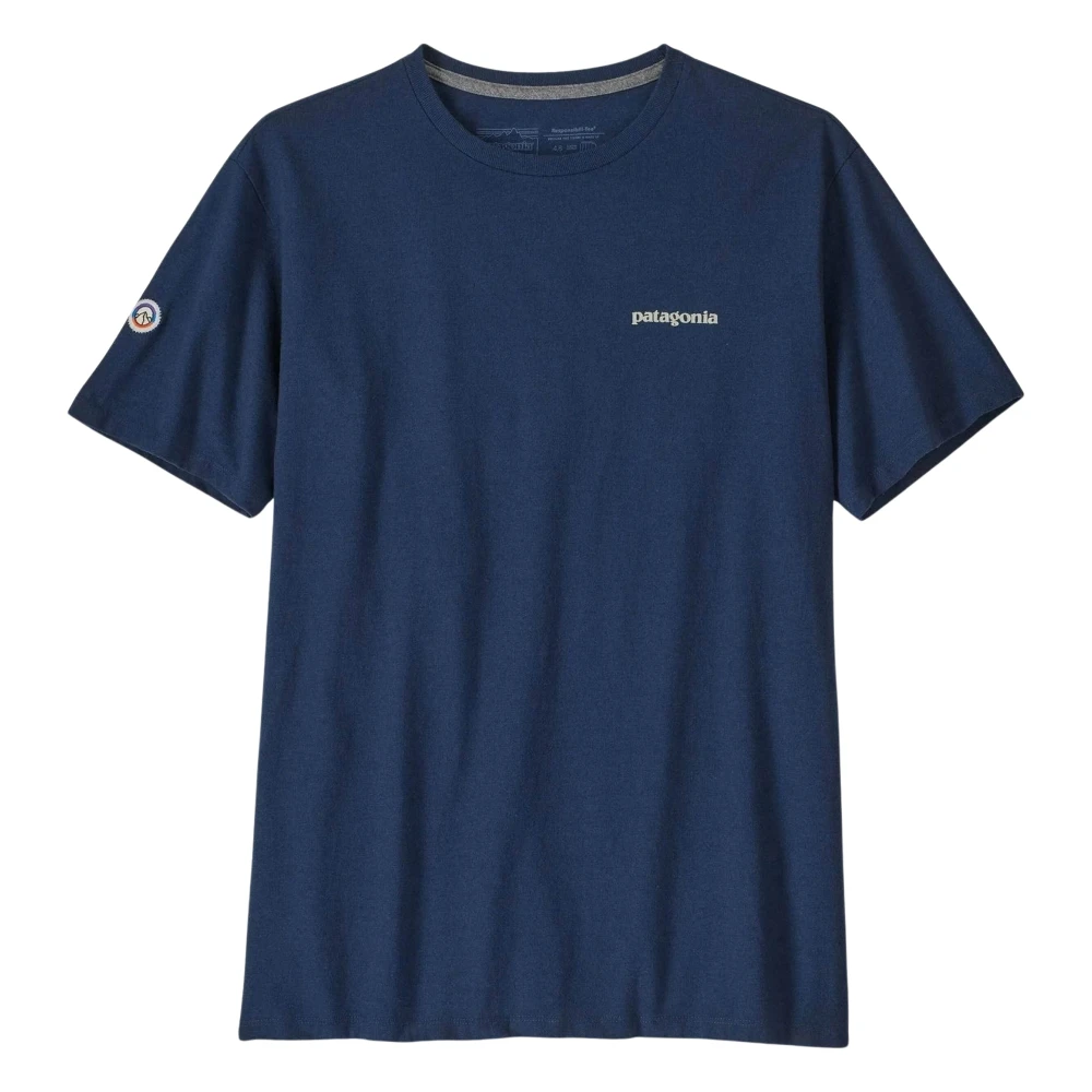 Patagonia Fitz Roy Icon ® T-shirt Blue, Herr