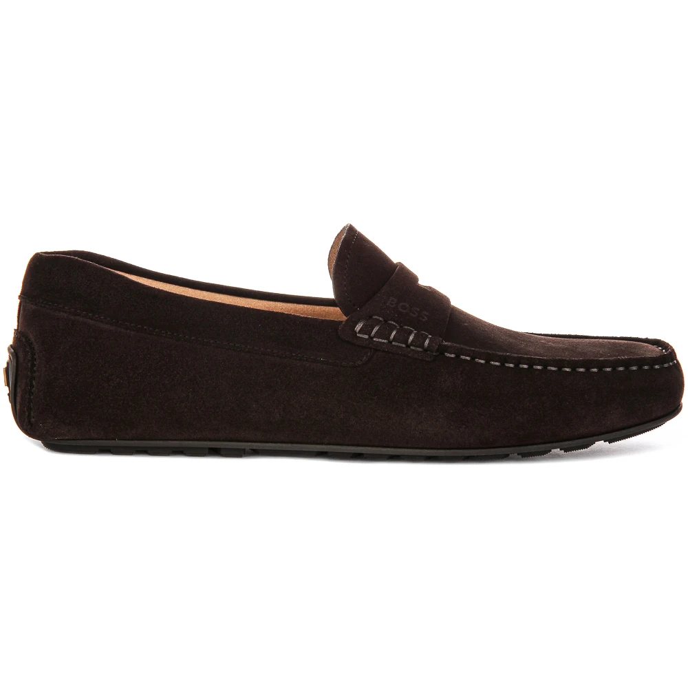 Boss Noel Mocc Sd - Male - Loafers - Brown - 9 Uk - Shoes