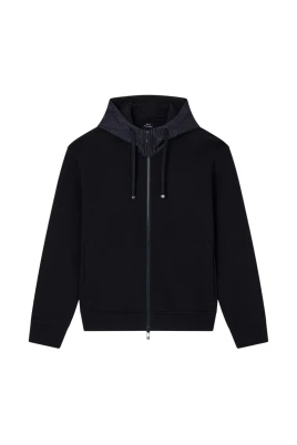 Zip Hooded Sweatshirt