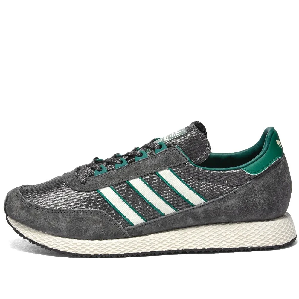 Adidas Originals Vintage-geïnspireerde Adidas Glenbuck Gx7592 Sneakers Heren Schoenen Grijs