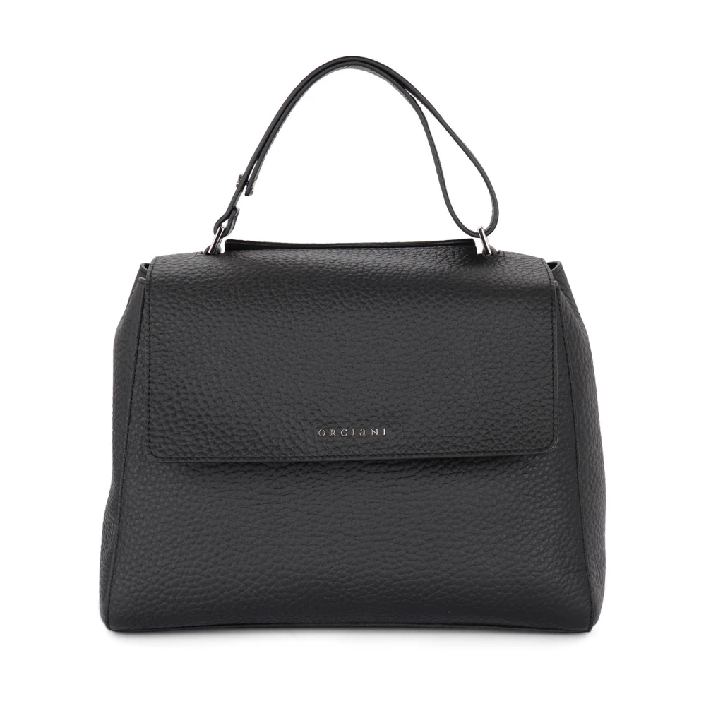 Orciani Femme Noir - Sveva Soft Media Shoulder Bag - Sacs - Taille: One Size