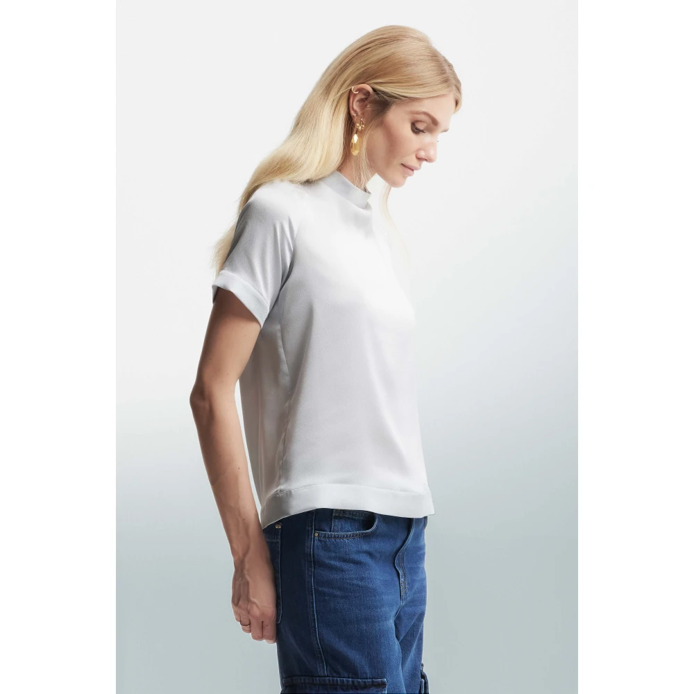 Kocca Blouse met hoge hals Gray Dames