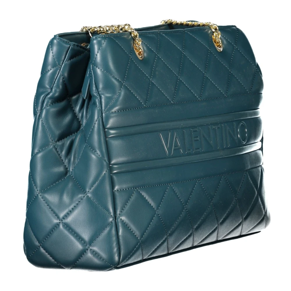 Valentino by Mario Valentino Groene Schoudertas met Kettingband Green Dames