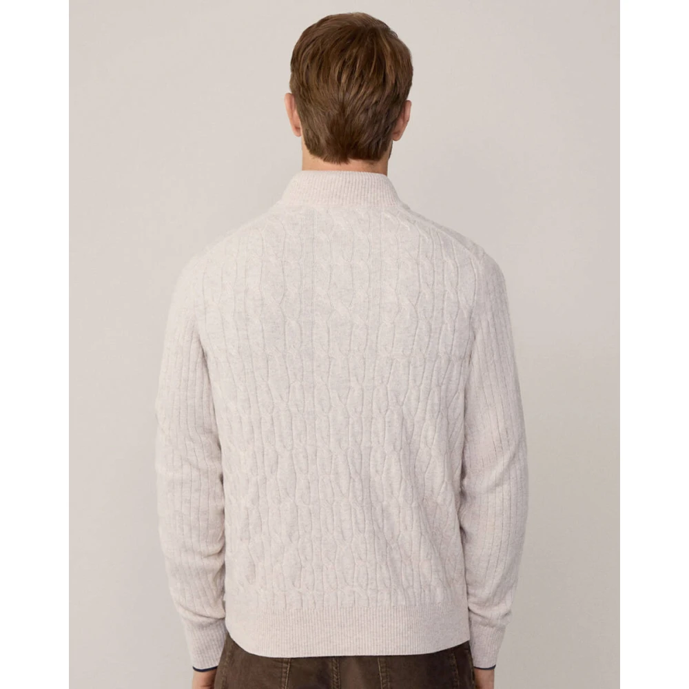 Hackett Stijlvolle Pullover Sweater Beige Heren