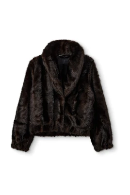 Faux Fur Statement Coat