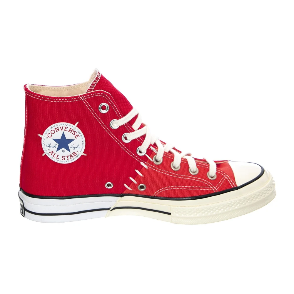 Converse Scarpe Stringate Profilo Alto Heren Schoenen Rood