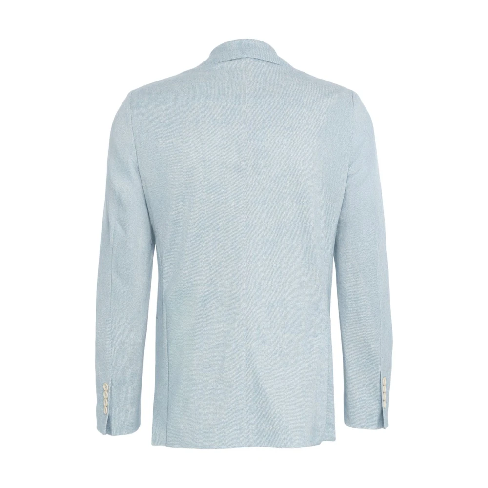 Circolo 1901 Blauwe Easy Jacket Blazer Herenkleding Blue Heren