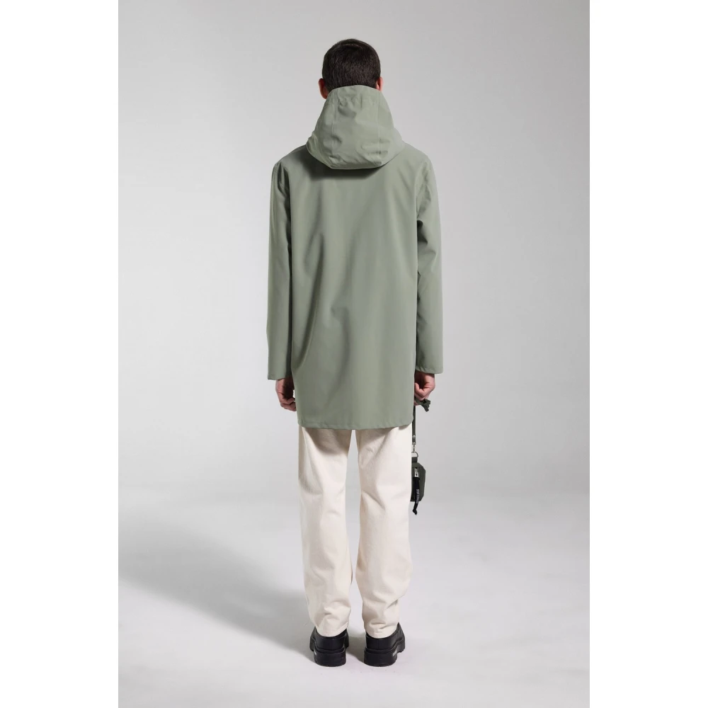 Stutterheim Lichtgewicht Waterdichte Regenjas Green Heren
