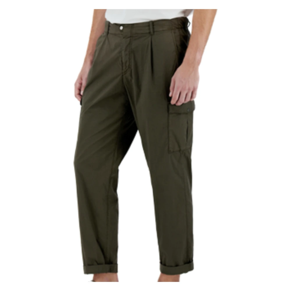 Herno Trousers Green Heren