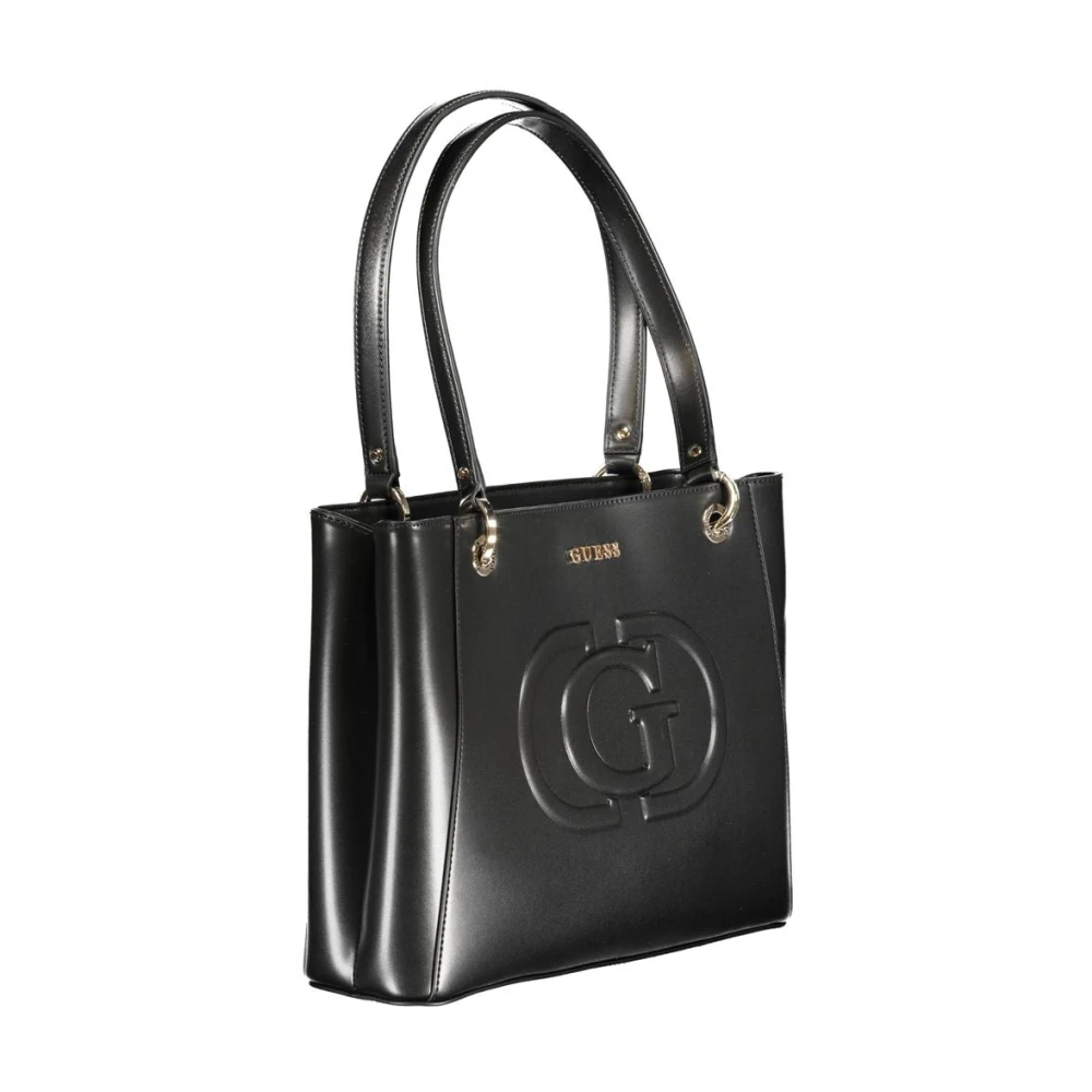 Guess Zwarte Polyethyleen Handtas Black Dames