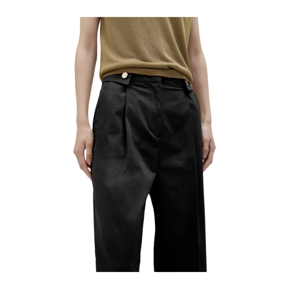 Lola Casademunt Op maat gemaakte stoffen broek zwart Black Dames