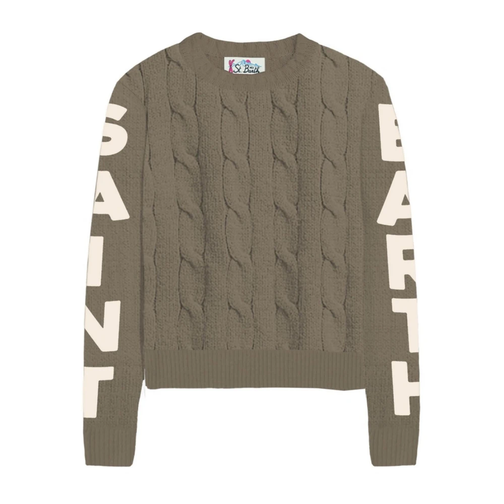 MC2 Saint Barth Bruine Sweaters voor Mannen Brown Dames