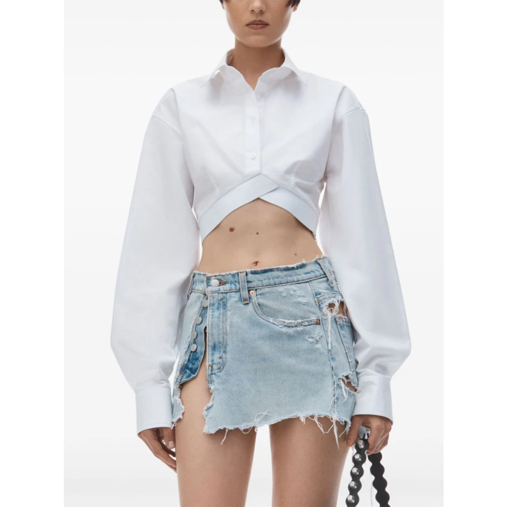alexander wang Witte Shirt voor Mannen White Dames