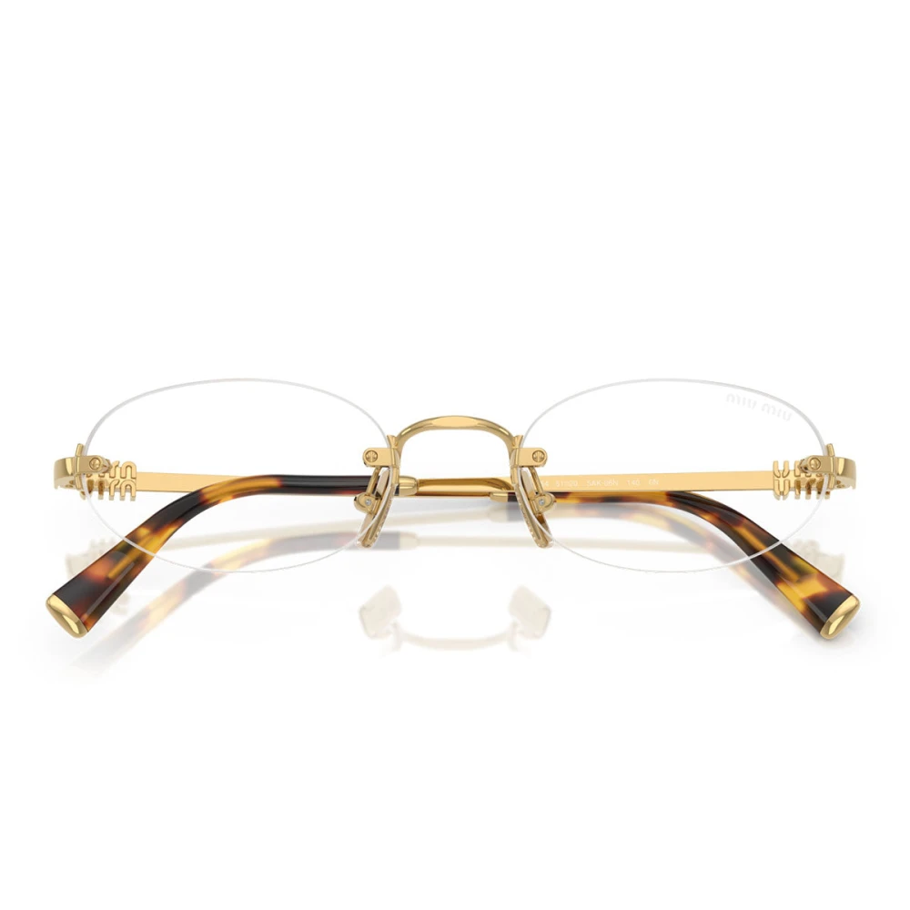 Miu Miu Unisex Yellow Glasses, 51 Mm, Mua54s Sunglasses