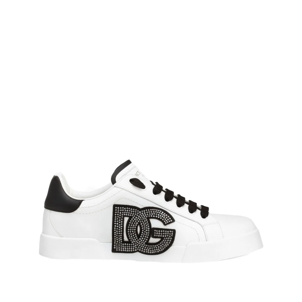 Dolce & Gabbana Portofino Light Strobel Sneakers Dames Schoenen Wit