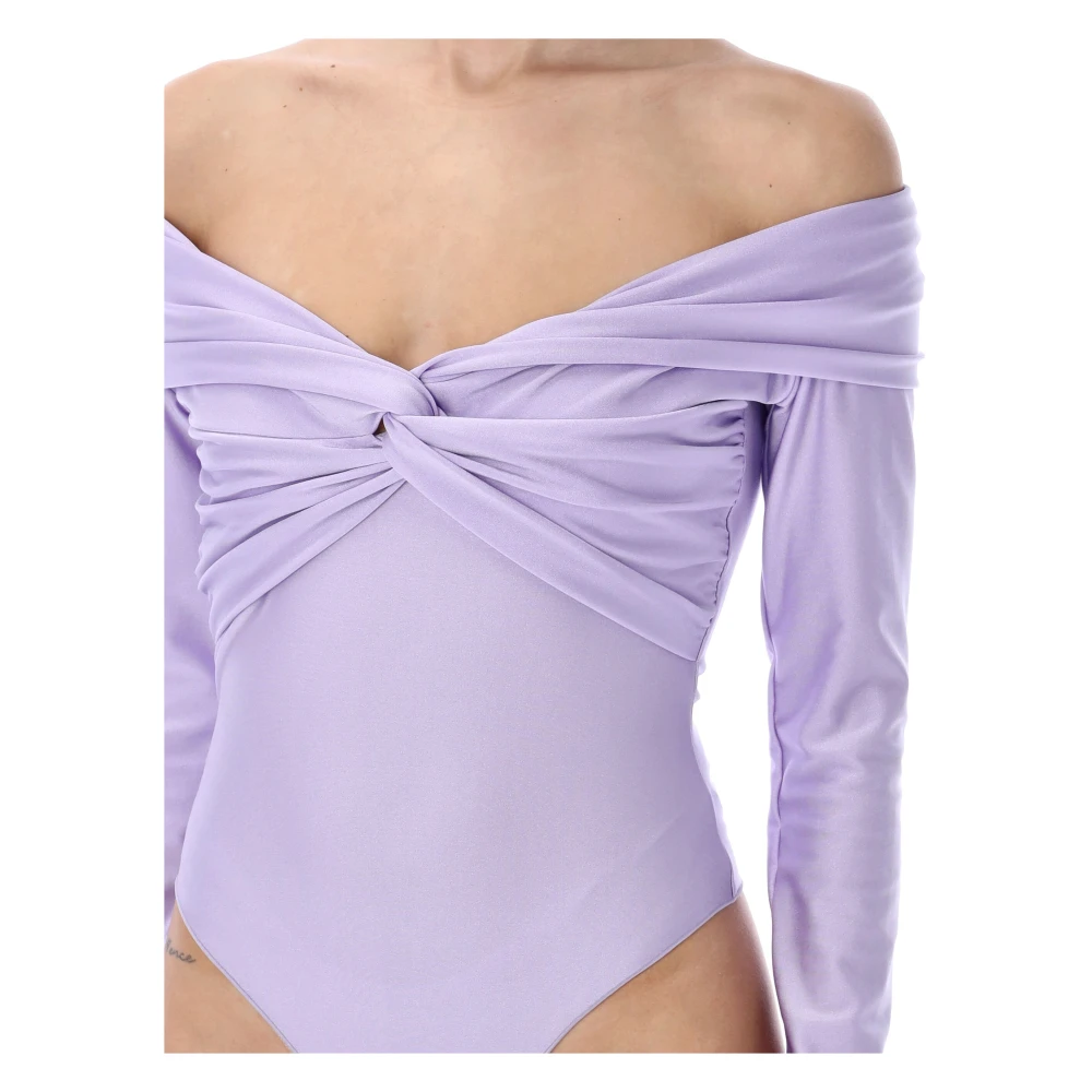 Andamane Kendall Bodysuit Stijlvol en Comfortabel Purple Dames
