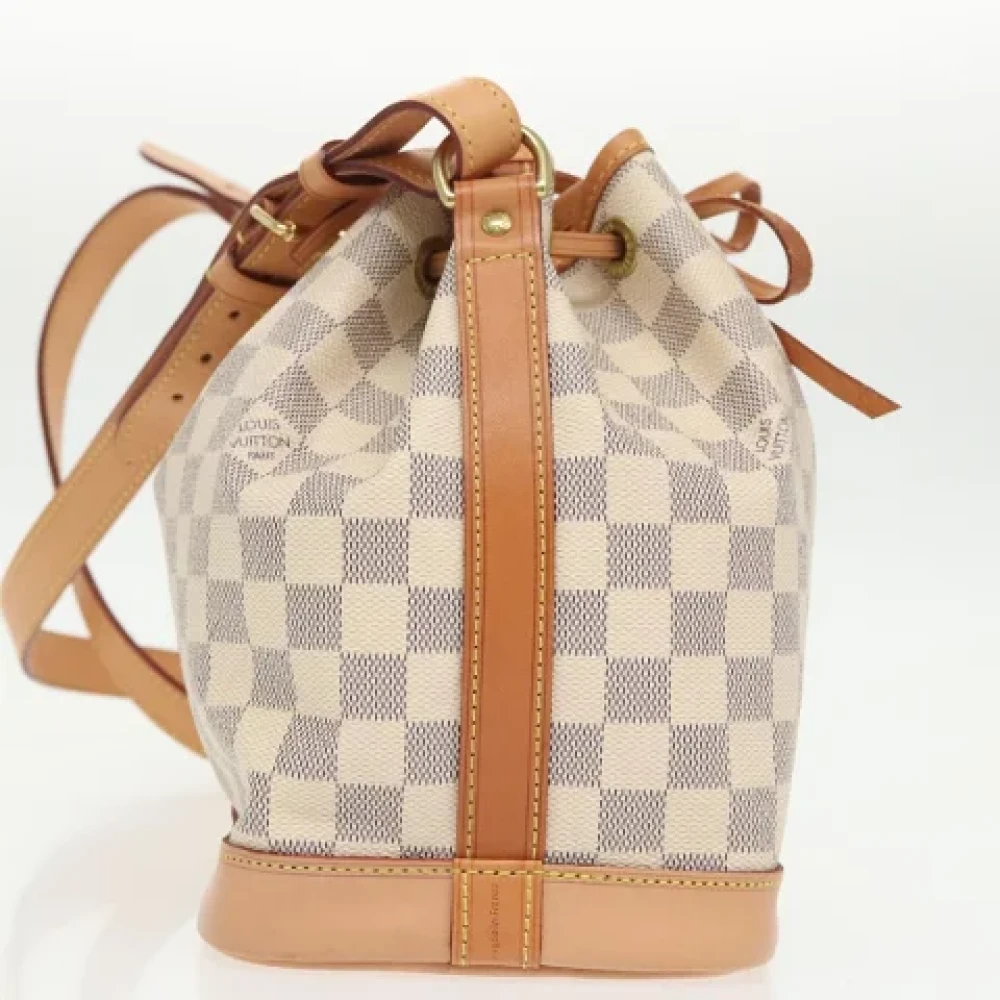 Louis Vuitton Vintage Pre-owned Canvas shoulder-bags White Dames