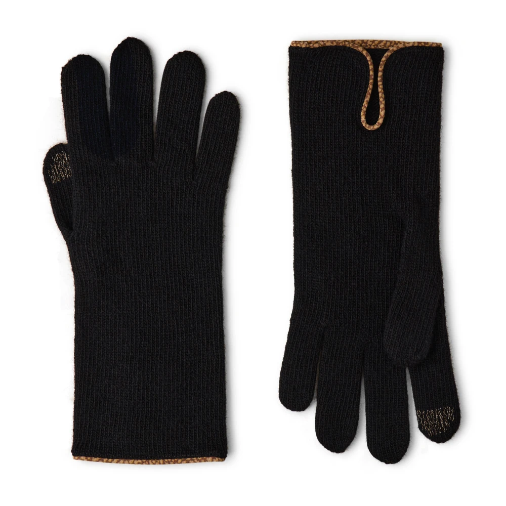 Borbonese Gloves Black Dames