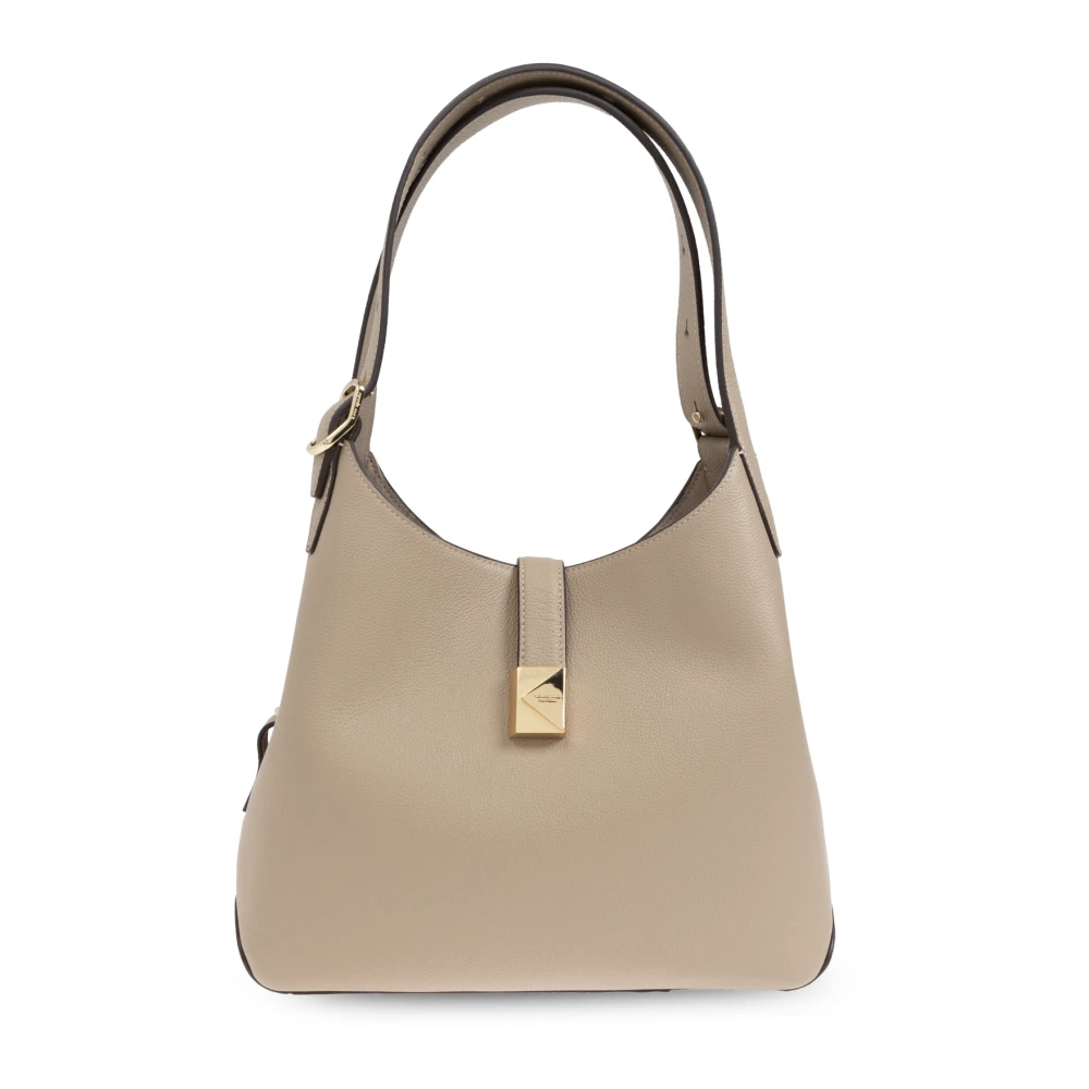 Kate Spade Stijlvolle Crossbody Tote Tas Beige Dames