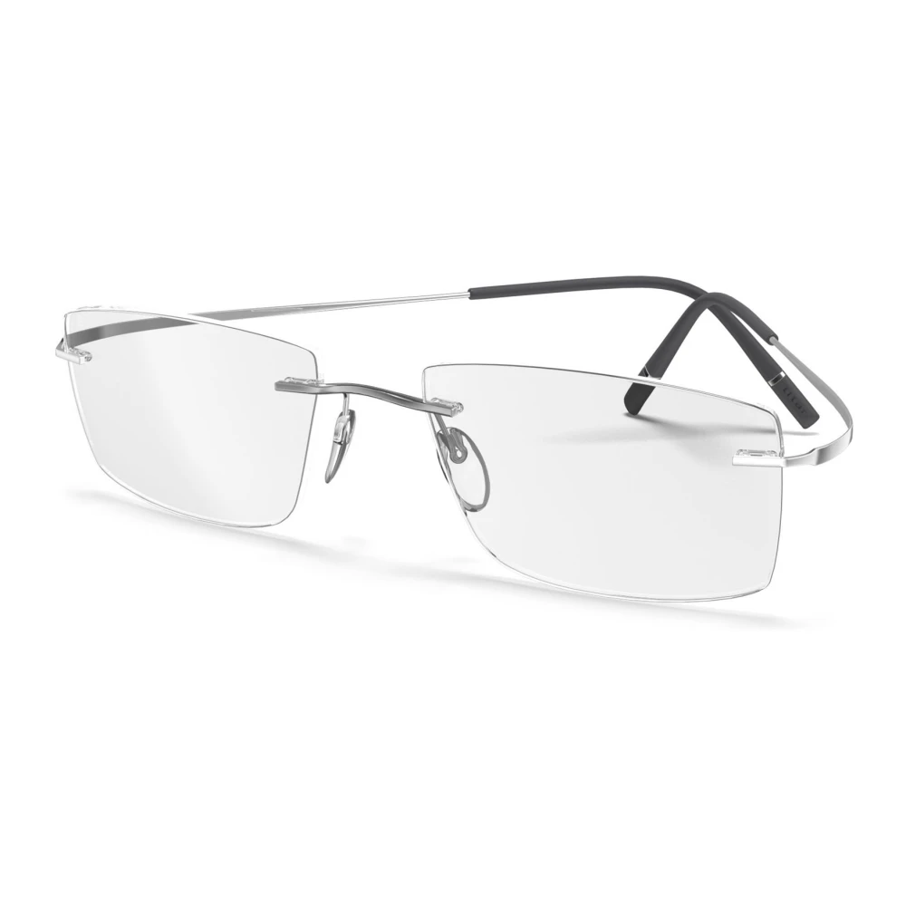 Silhouette Minimal Art Brilmonturen Starlight Rhodium Gray Unisex