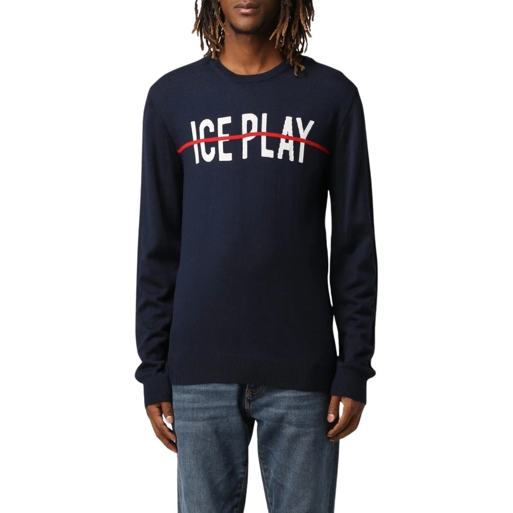 Knitwear > Round-neck Knitwear - - ICE Play - Modalova
