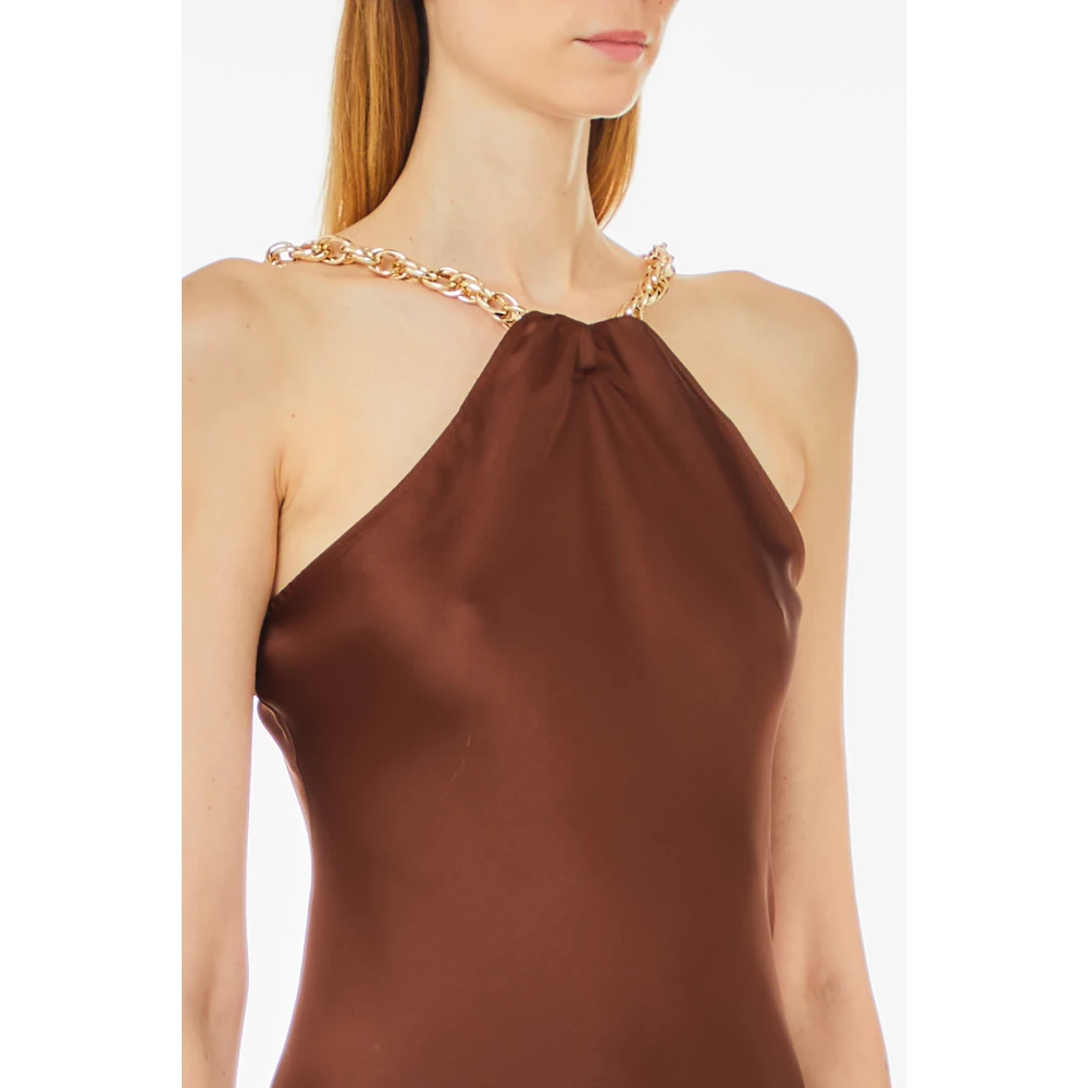 Liu Jo Elegante Jurk voor elke gelegenheid Brown Dames