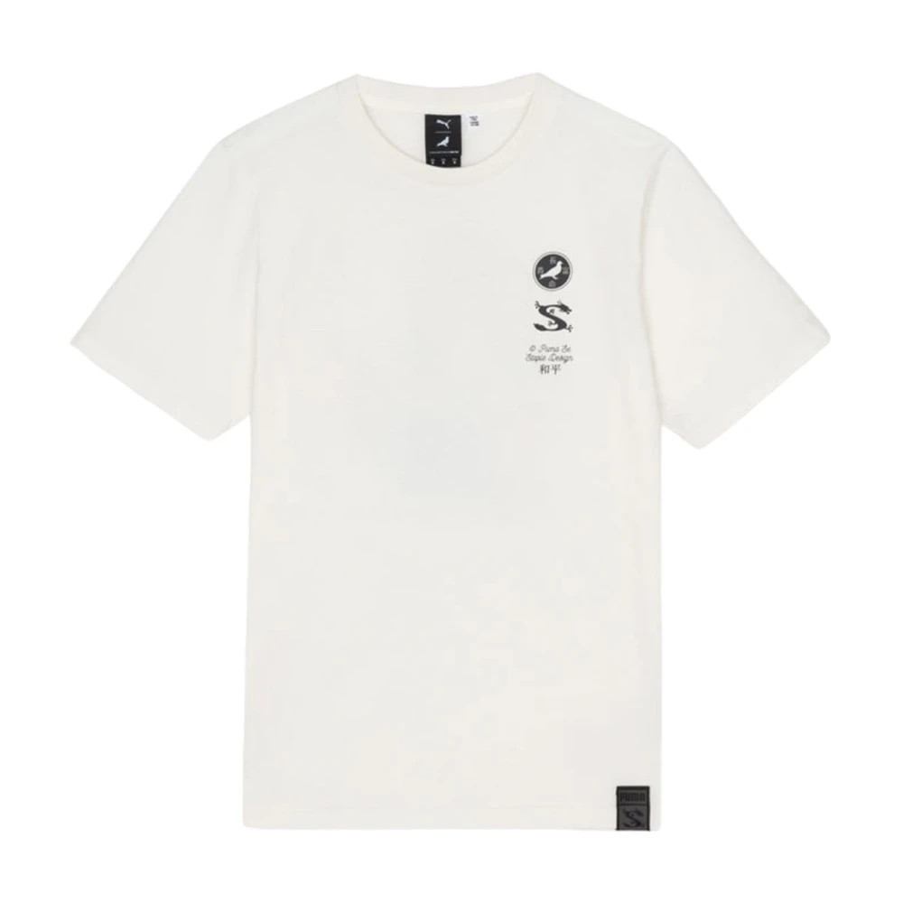 Puma Draken S Yin-Yang T-shirt White Heren