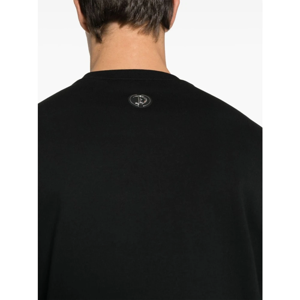 Just Cavalli Zwarte Sweatshirts voor Heren Black Heren