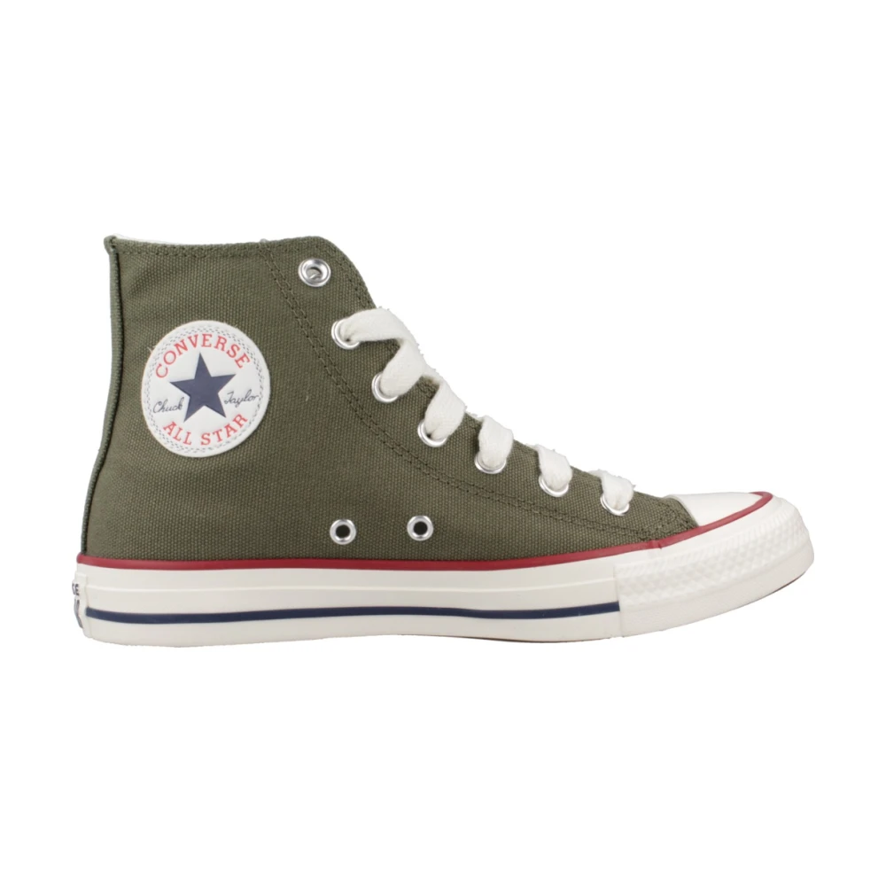 Converse Höga Top Sneakers Green, Dam