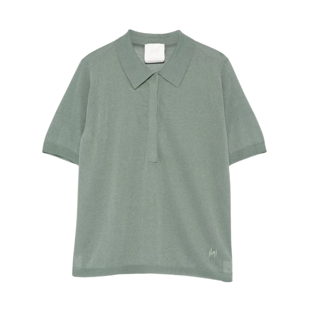 Marella Women's Green Polo Shirts