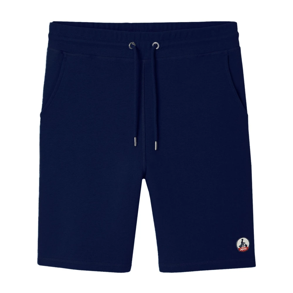 Jott Blauwe Eco-Vriendelijke Shorts Blue Heren