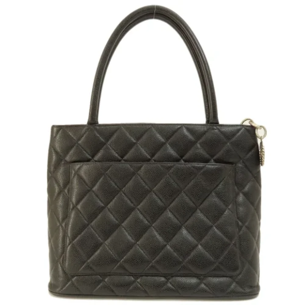 Chanel Vintage Pre-owned Fabric chanel-bags Black Dames