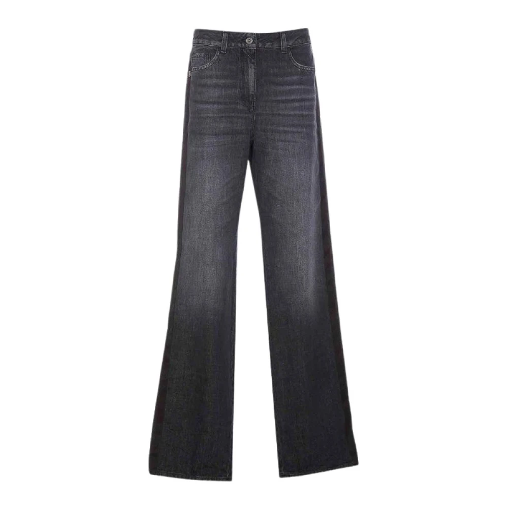 Elisabetta Franchi Dames Denim Mode Black Dames