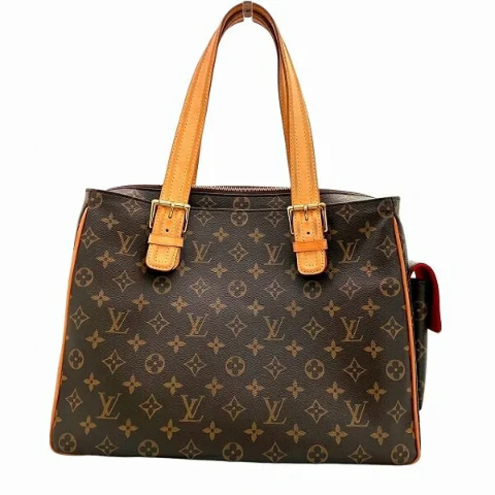 Louis Vuitton Vintage Pre-owned Canvas handbags Brown Dames
