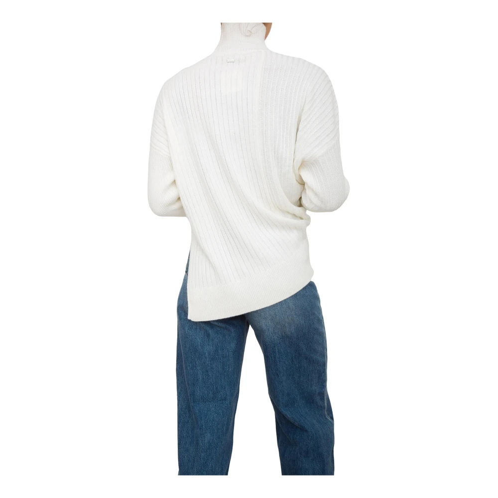 Armani Exchange Witte Pullover Sweater Stijlvolle Mode White Dames