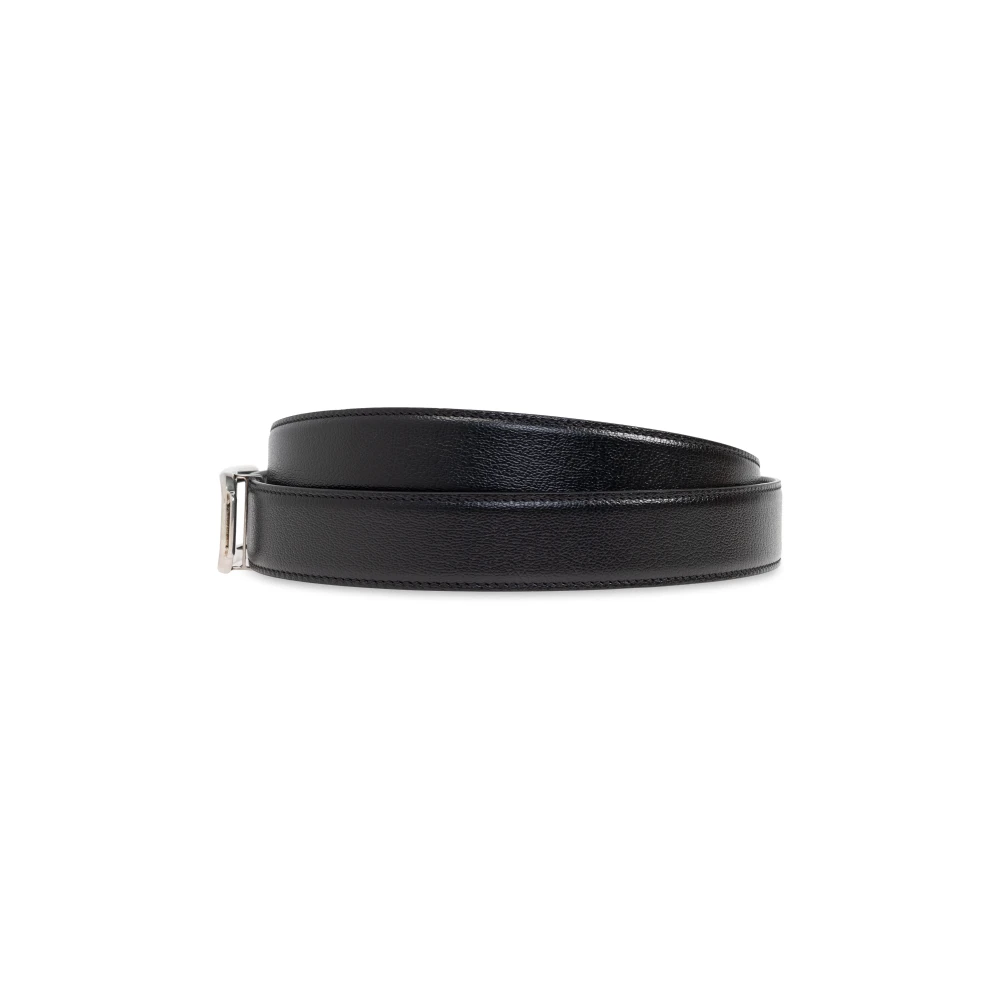 Tom Ford Leren riem Black Heren
