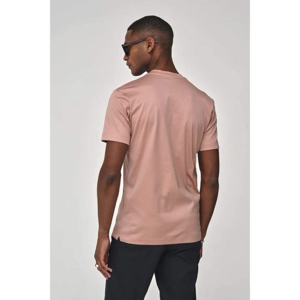 Valenza Interlock Supima T-shirt Tea Rose Pink Heren