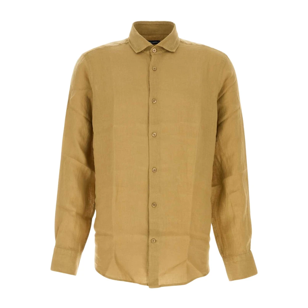 Frescobol Carioca Men's Beige Antonio Shirt