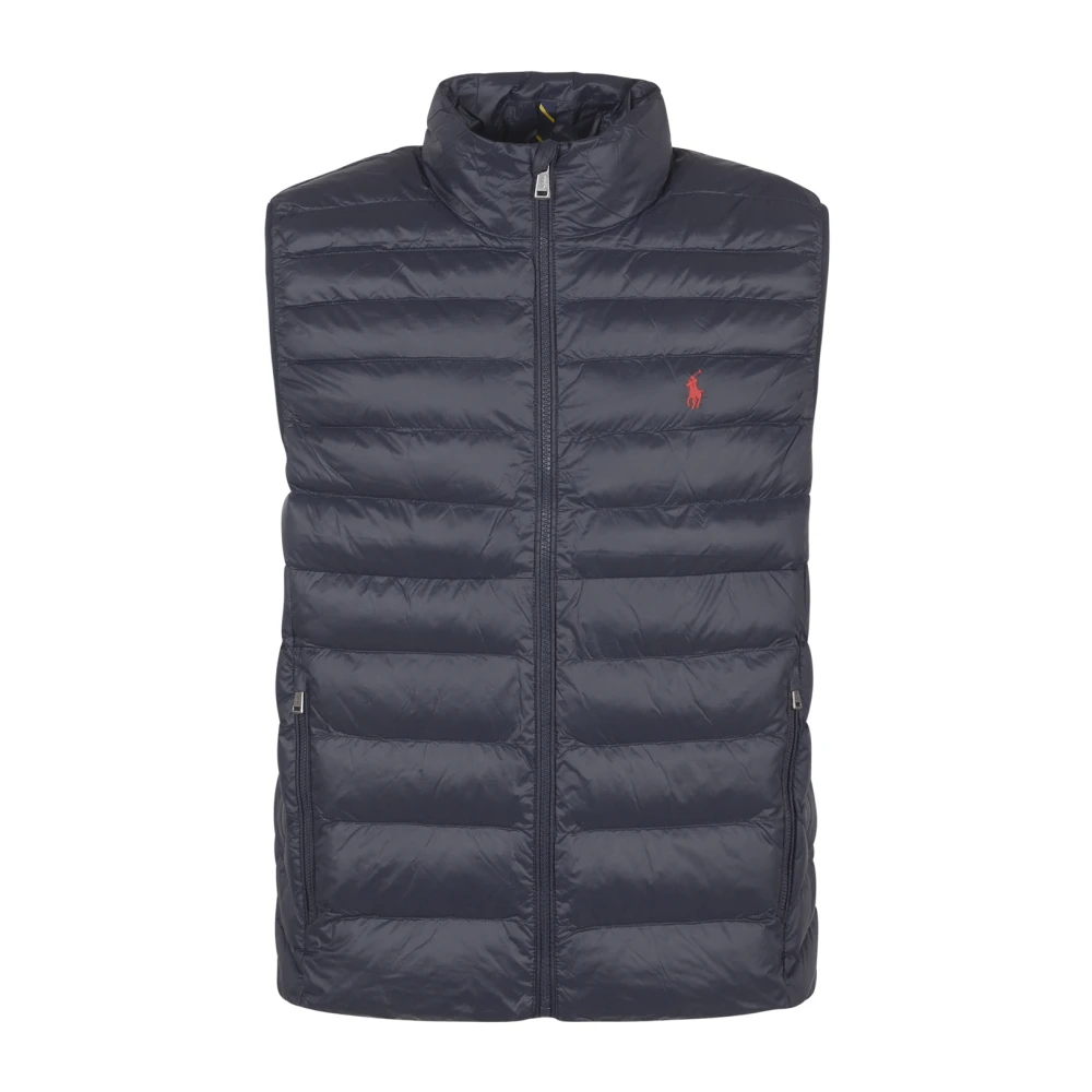 Polo Ralph Lauren Blauwe Terra Geïsoleerde Vest Kleding Blue Heren
