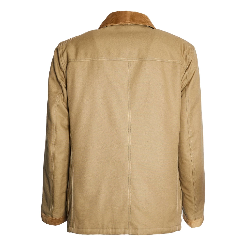 TOD'S Beige Jas voor Mannen Aw24 Beige Heren