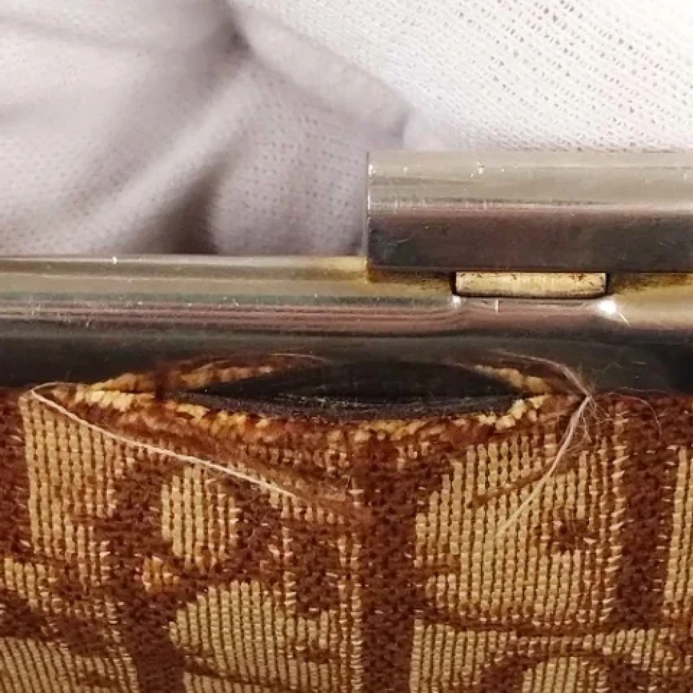 Dior Vintage Pre-owned Fabric dior-bags Brown Dames