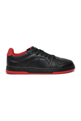 sneakers-de-tennis-noires-avec-logo