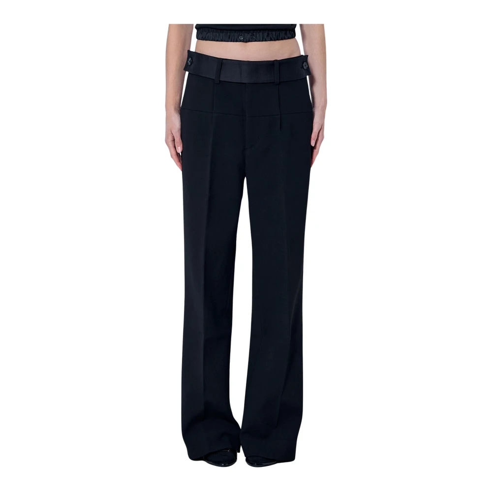 Entire Studios Donna Nero Avenue Trousers - Woman Pants M - Immagine 2