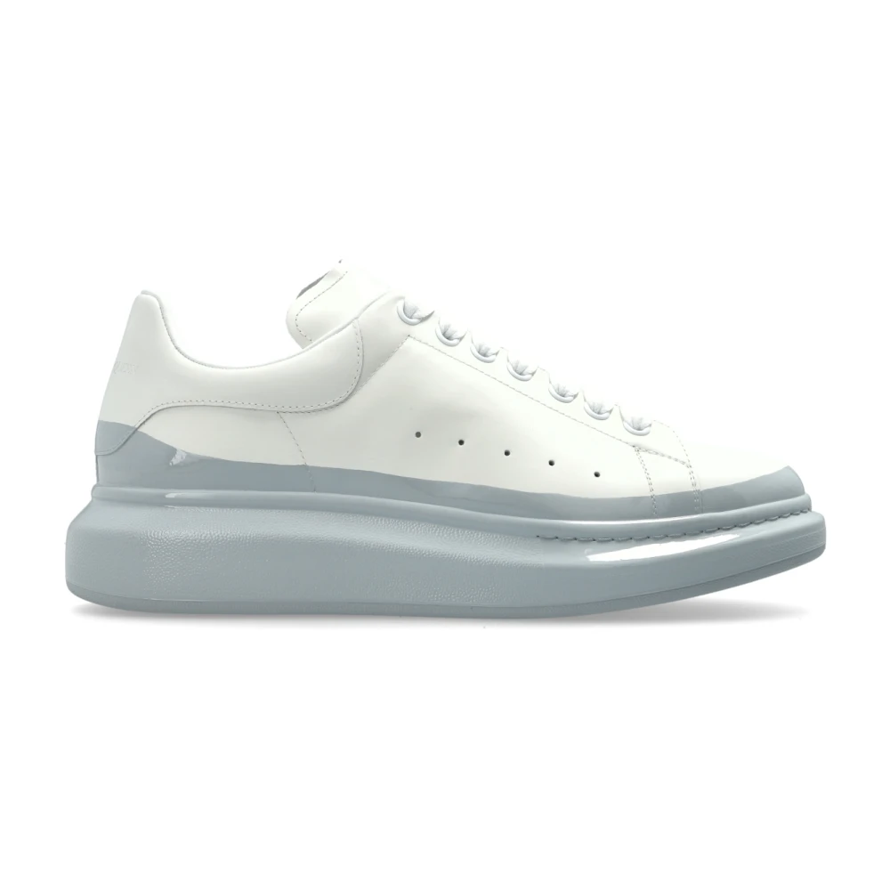Alexander Mcqueen Men's White Logo Trainers - Sneakers - 8 Uk - Shoes