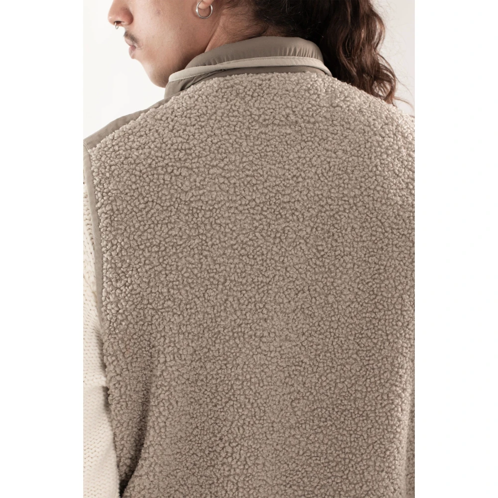 C.P. Company Gemengd Polar Shell Vest Beige Heren