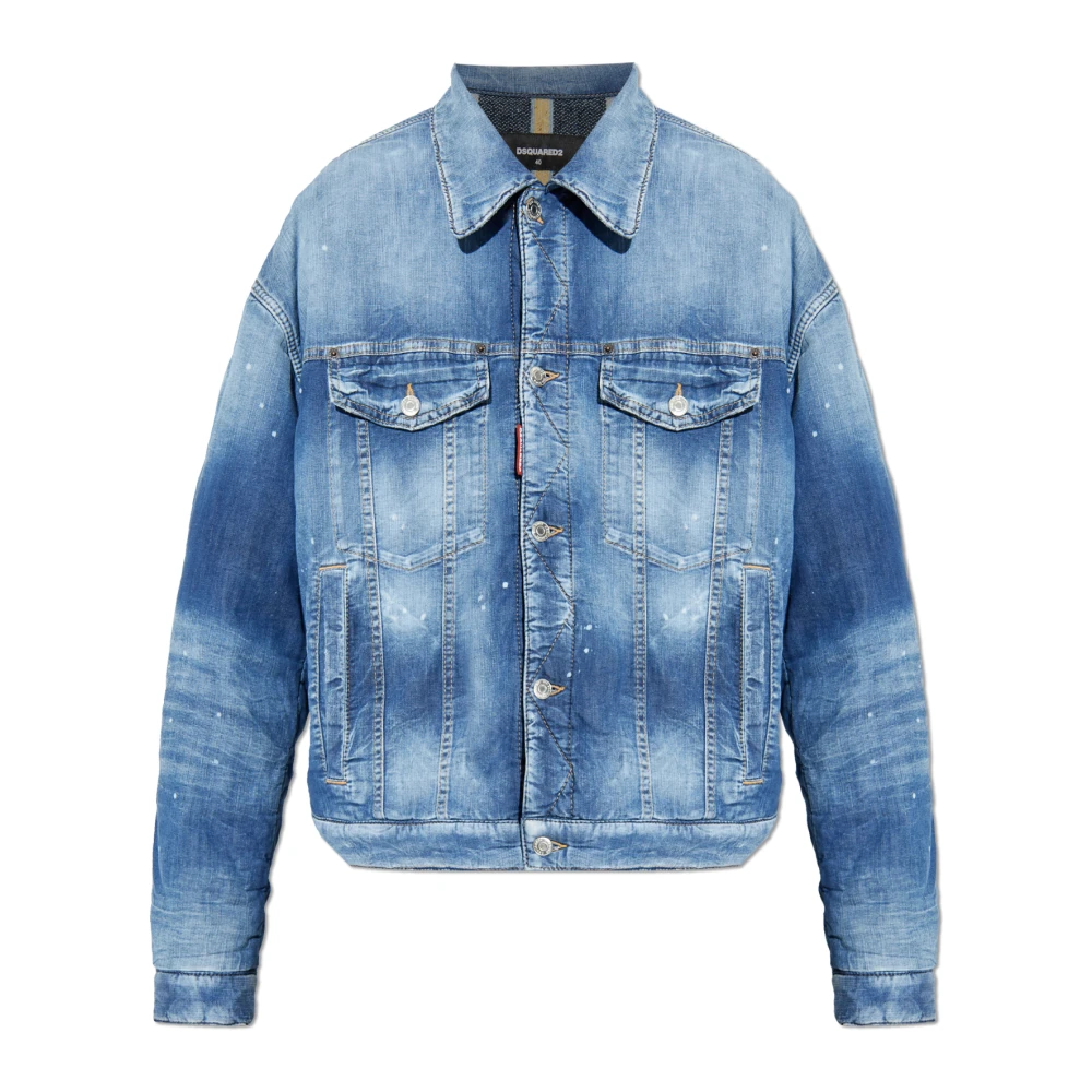 Jackets > Denim Jackets - - Dsquared2 - Modalova