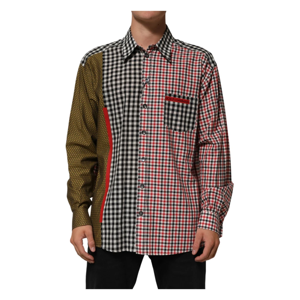 Dolce & Gabbana Men's Multicolor Casual Shirt - Casual Shirts - 3XL - Shirts